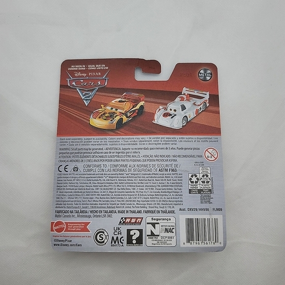 Disney Pixar Cars 2 Shu Todoroki - Picture 2 of 2